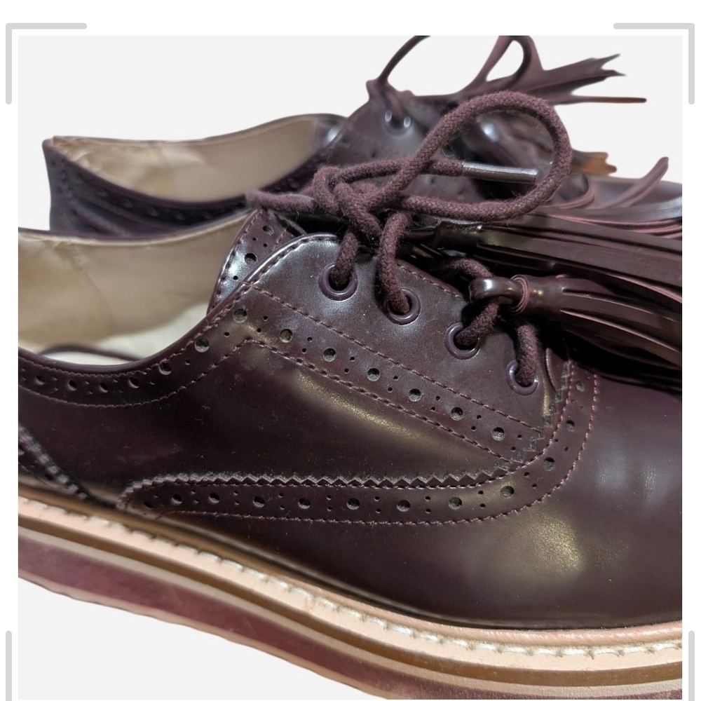 Pre-owned Zara Brown Platform Shoes - Picture 6 of 8